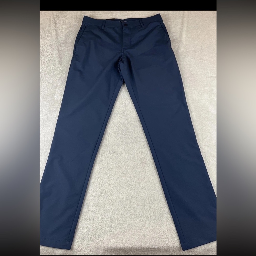 Banana Republic mens blue flat front pants size 32x34